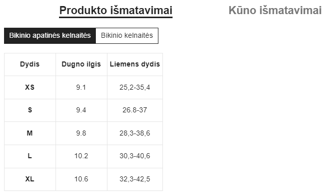 Bikini komplektas SilkySet MB0204
