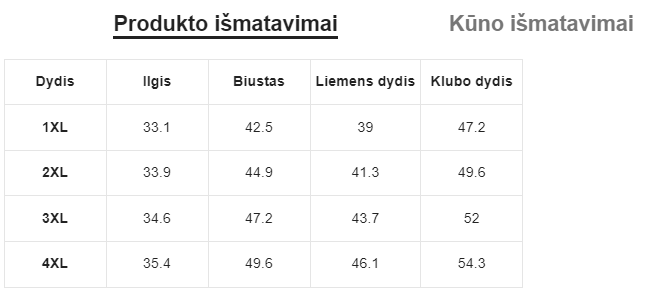 Stilinga suknelė SilkySet WD0117 (XL-4XL)