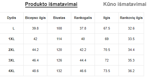 Moteriška palaidinė SilkySet WB0052 (L-4XL)