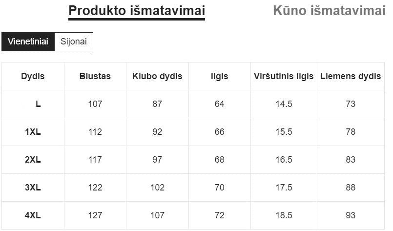Vientisas maudymosi kostiumėlis SilkySet MB0069 (L-4XL)