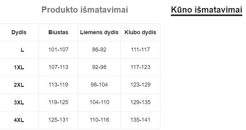 Stilinga suknelė SilkySet WD0087 (L-4XL)