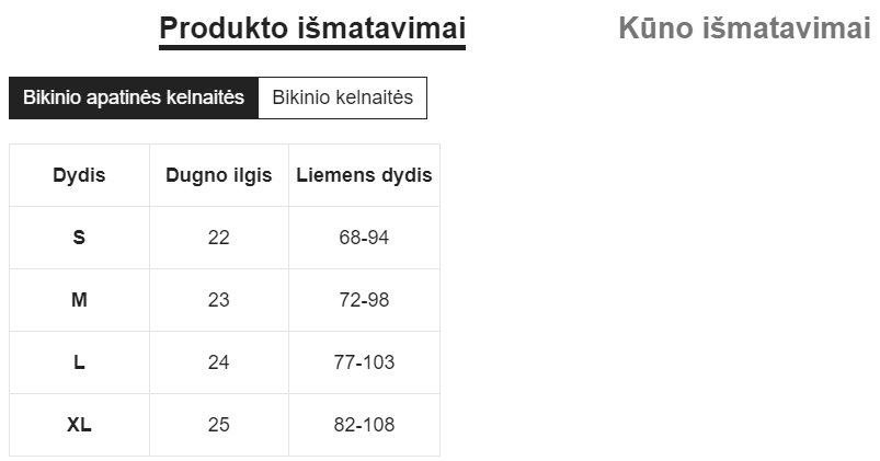 Bikini komplektas SilkySet MB0162 - 3 vnt.