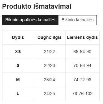 Bikini komplektas SilkySet MB0121 - 3 vnt.