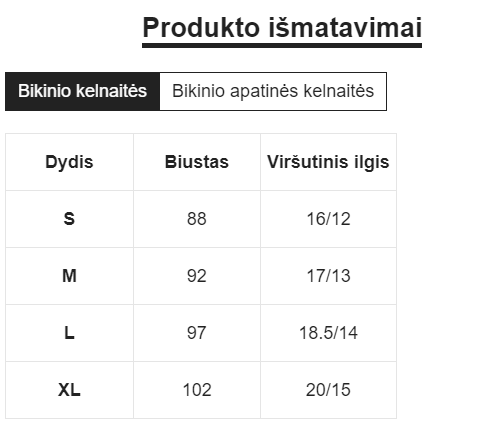 Bikini komplektas SilkySet MB0152 - 3 vnt.