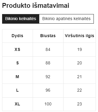 Bikini SilkySet MB0168