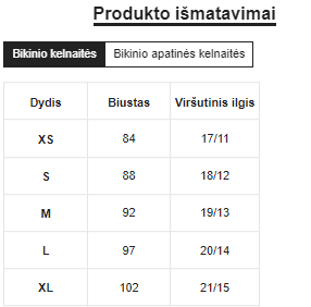 Bikini komplektas SilkySet MB0147 - 3 vnt.