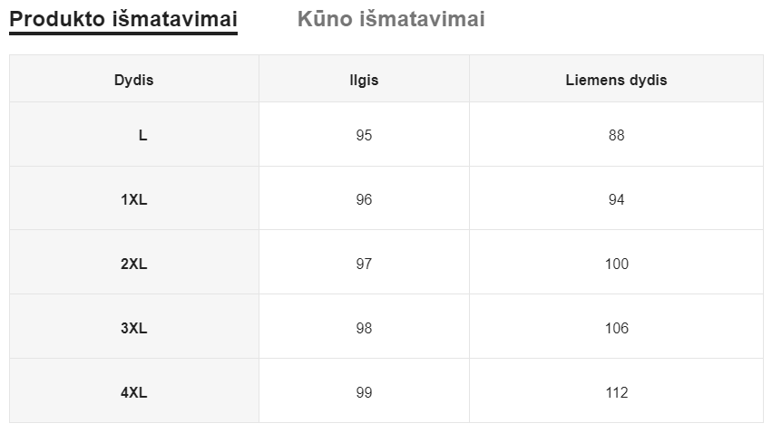 Laisvalaikio maksi sijonas SilkySet SK0009 (L-4XL)