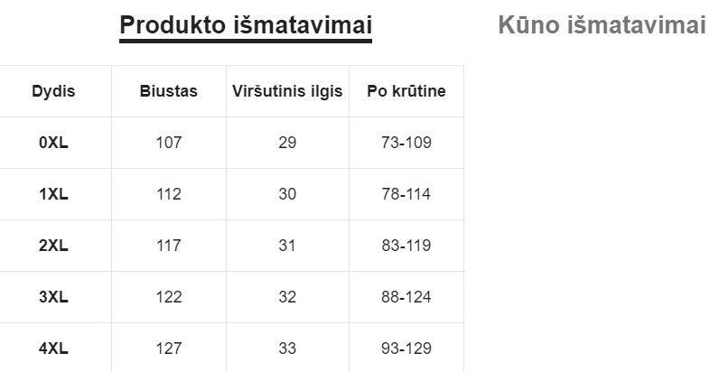 Maudymosi kostiumėlis SilkySet MB0078 (L-4XL)