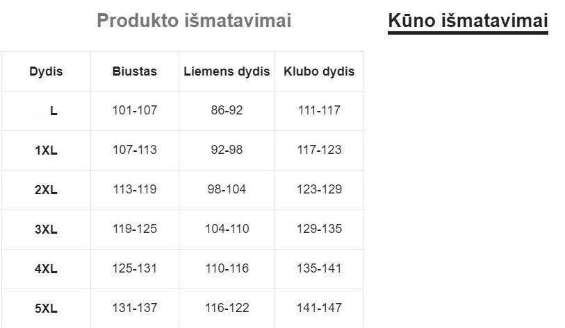 Moteriška palaidinė SilkySet WB0039 (L-5XL)