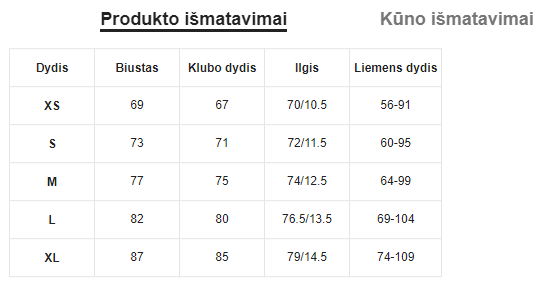 Maudymosi kostiumėlis SilkySet MB0132