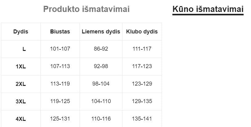 Moteriška palaidinė SilkySet WB0029 (L-4XL)
