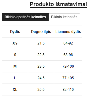 Bikini komplektas SilkySet MB0143 - 3 vnt.