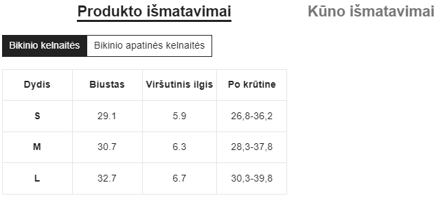 Bikini komplektas SilkySet MB0186 - 3 vnt.