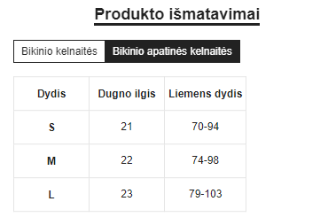 Bikini komplektas SilkySet MB0133 - 4vnt.