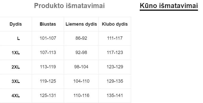 Stilinga suknelė SilkySet WD0075 (L-4XL)