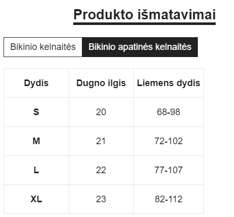 Bikini komplektas SilkySet MB0152 - 3 vnt.