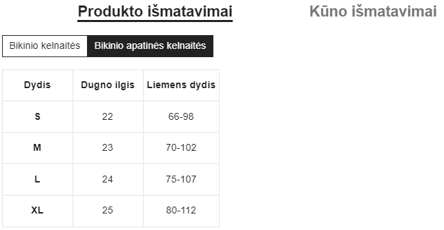 Bikini komplektas SilkySet MB0167 - 3 vnt.