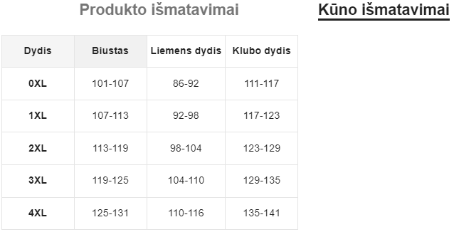 Moteriška palaidinė SilkySet WB0054 (L-4XL)