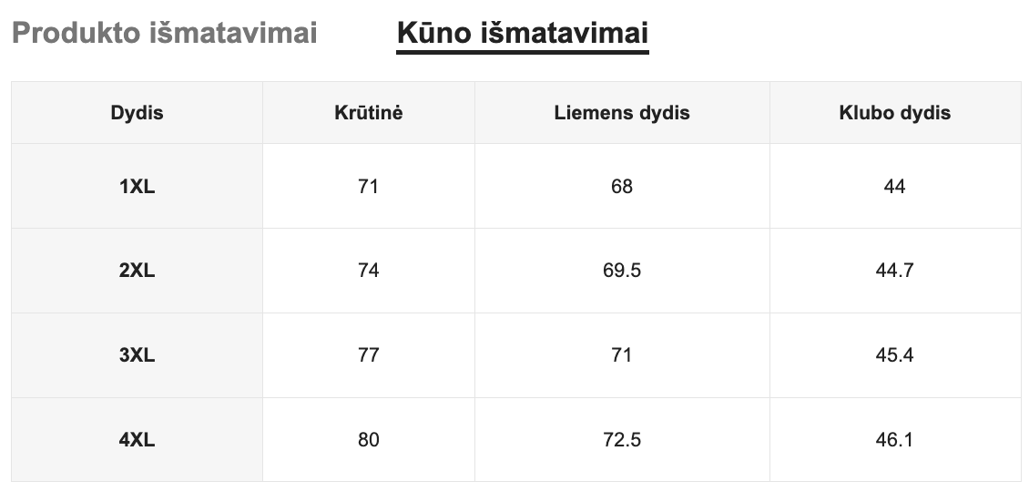 Sportiniai marškinėliai moterims SilkySet SM0011 (XL-4XL)