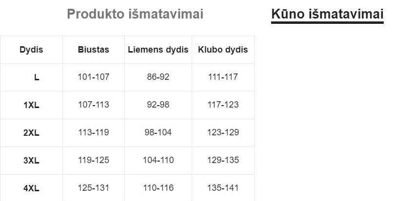 Laisvalaikio suknelė SilkySet WD0078 (L-4XL)