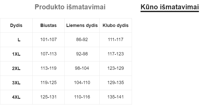 Paplūdimio tunika SilkySet MB0062 (L-4XL)