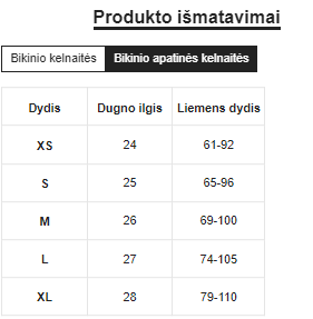 Bikini komplektas SilkySet MB0147 - 3 vnt.