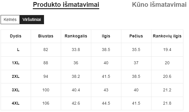 Sportinis kostiumėlis SilkySet SK0034 (L-4XL)