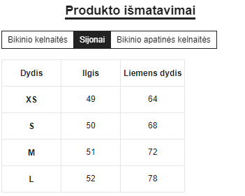 Bikini komplektas SilkySet MB0142 - 3 vnt.