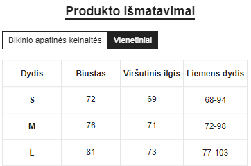 Maudymosi kostiumėlių komplektas SilkySet MB0130