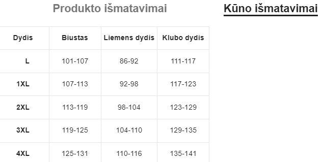 Stilinga suknelė SilkySet WD0113 (L-4XL)