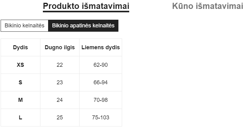 Bikini komplektas SilkySet MB0160 - 3 vnt.
