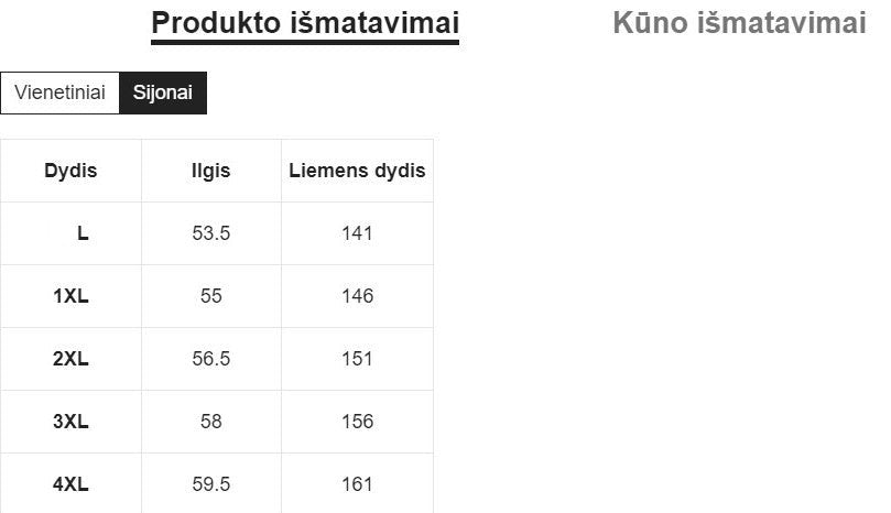 Vientisas maudymosi kostiumėlis SilkySet MB0069 (L-4XL)
