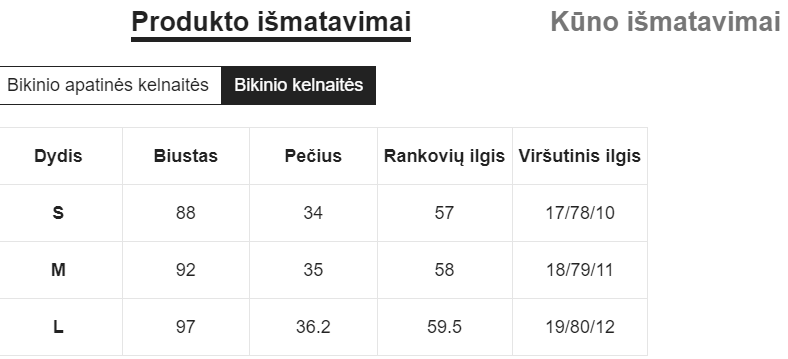 Bikini komplektas SilkySet MB0104 - 3vnt.