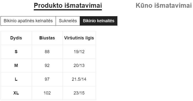 Bikini komplektas SilkySet MB0163 - 3 vnt.