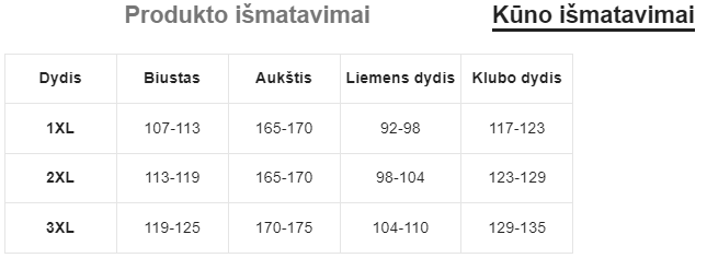 Sportinis kostiumėlis SilkySet SK0013 (XL-3XL)
