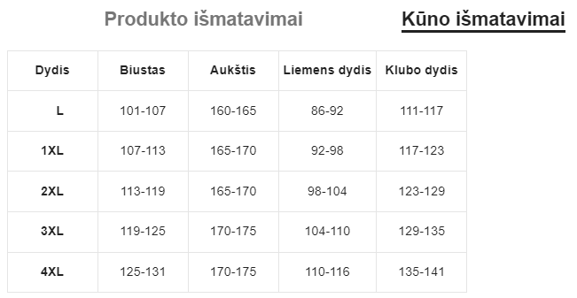 Sportinis kostiumėlis SilkySet SK0034 (L-4XL)