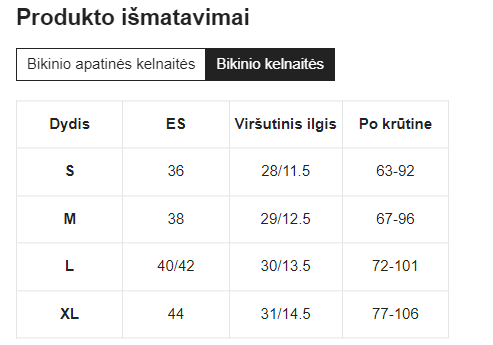 Bikini komplektas SilkySet MB0128 - 3 vnt.