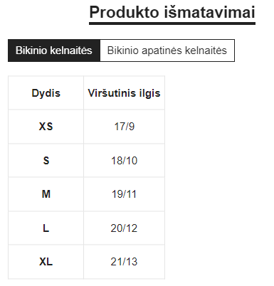 Bikini komplektas SilkySet MB0127 - 3 vnt.