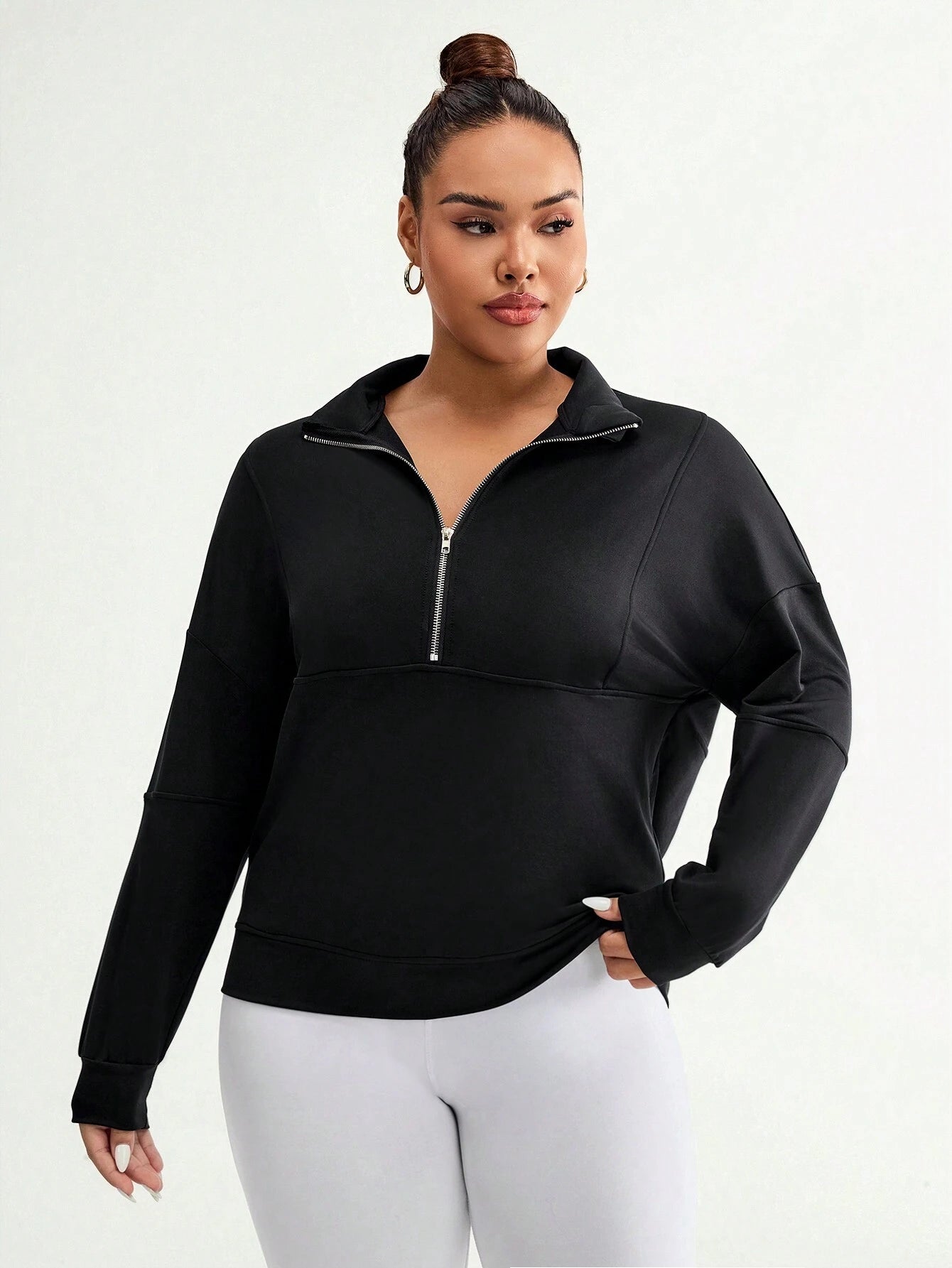 Sportiniai marškinėliai moterims SilkySet SM0011 (XL-4XL)