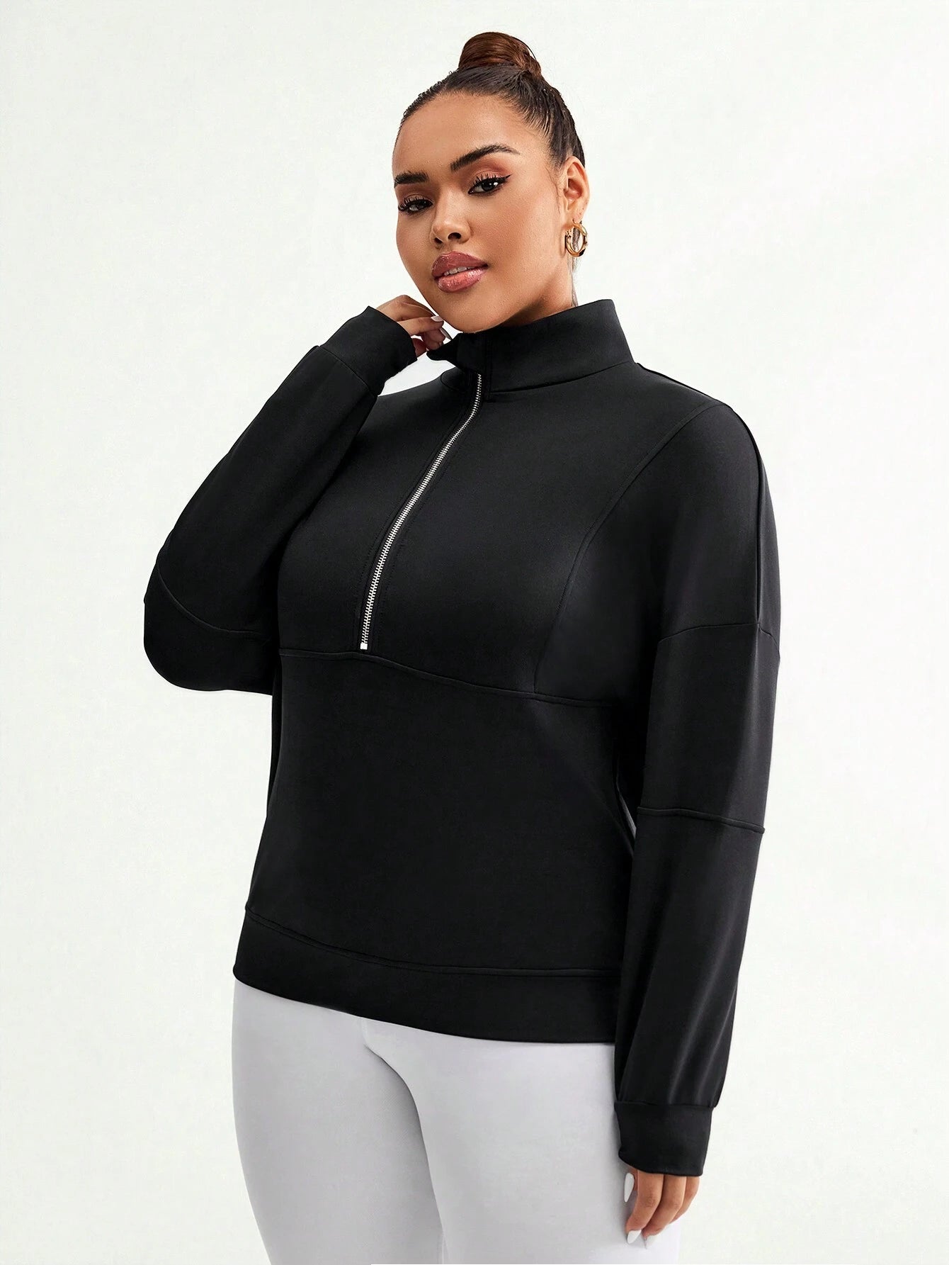 Sportiniai marškinėliai moterims SilkySet SM0011 (XL-4XL)