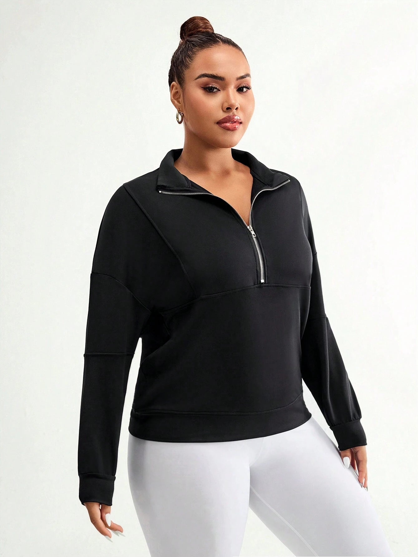 Sportiniai marškinėliai moterims SilkySet SM0011 (XL-4XL)