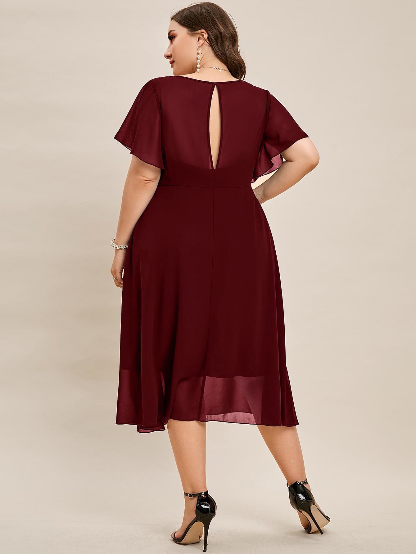 Stilinga suknelė SilkySet WD0087 (L-4XL)