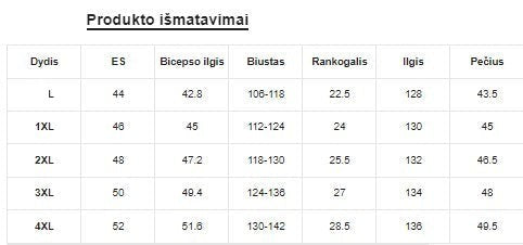Plisuota suknelė SilkySet WD0006 (L-4XL)