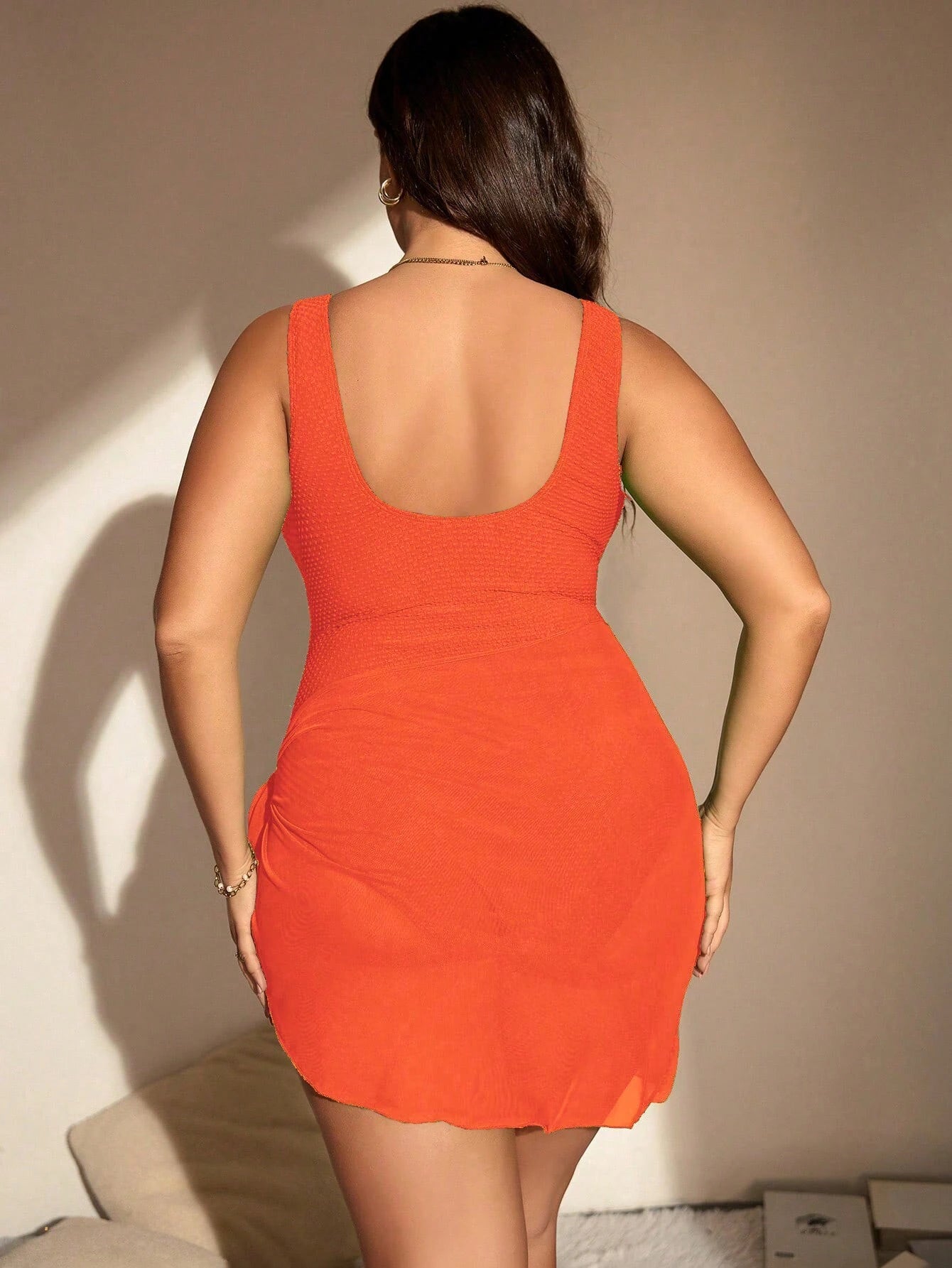 Vientisas maudymosi kostiumėlis SilkySet MB0069 (L-4XL)