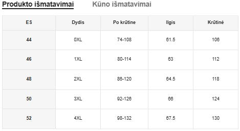 Seksuali suknelė SilkySet MA0160 (L-4XL)
