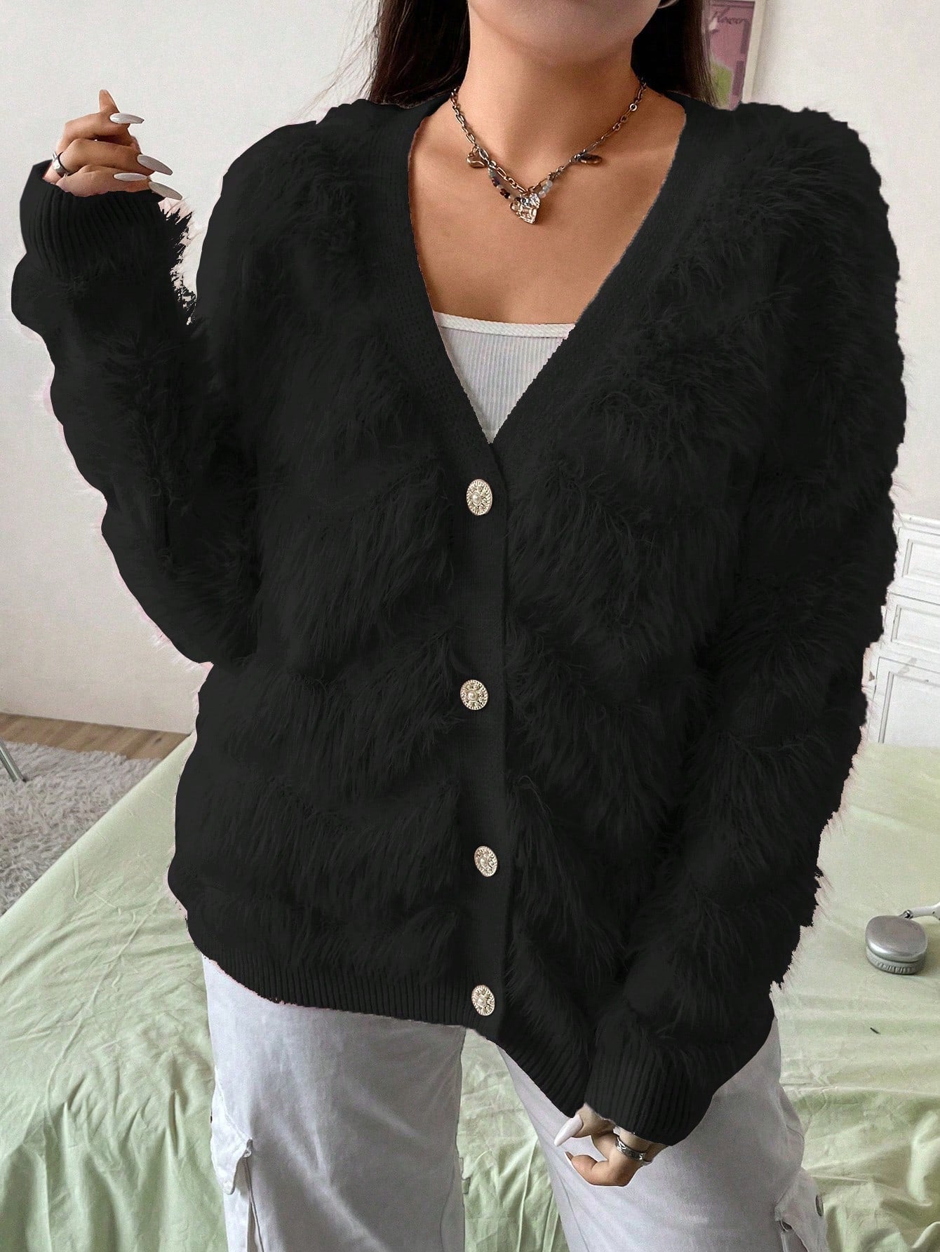 Moteriškas megztinis SilkySet WB0013 (L-3XL)