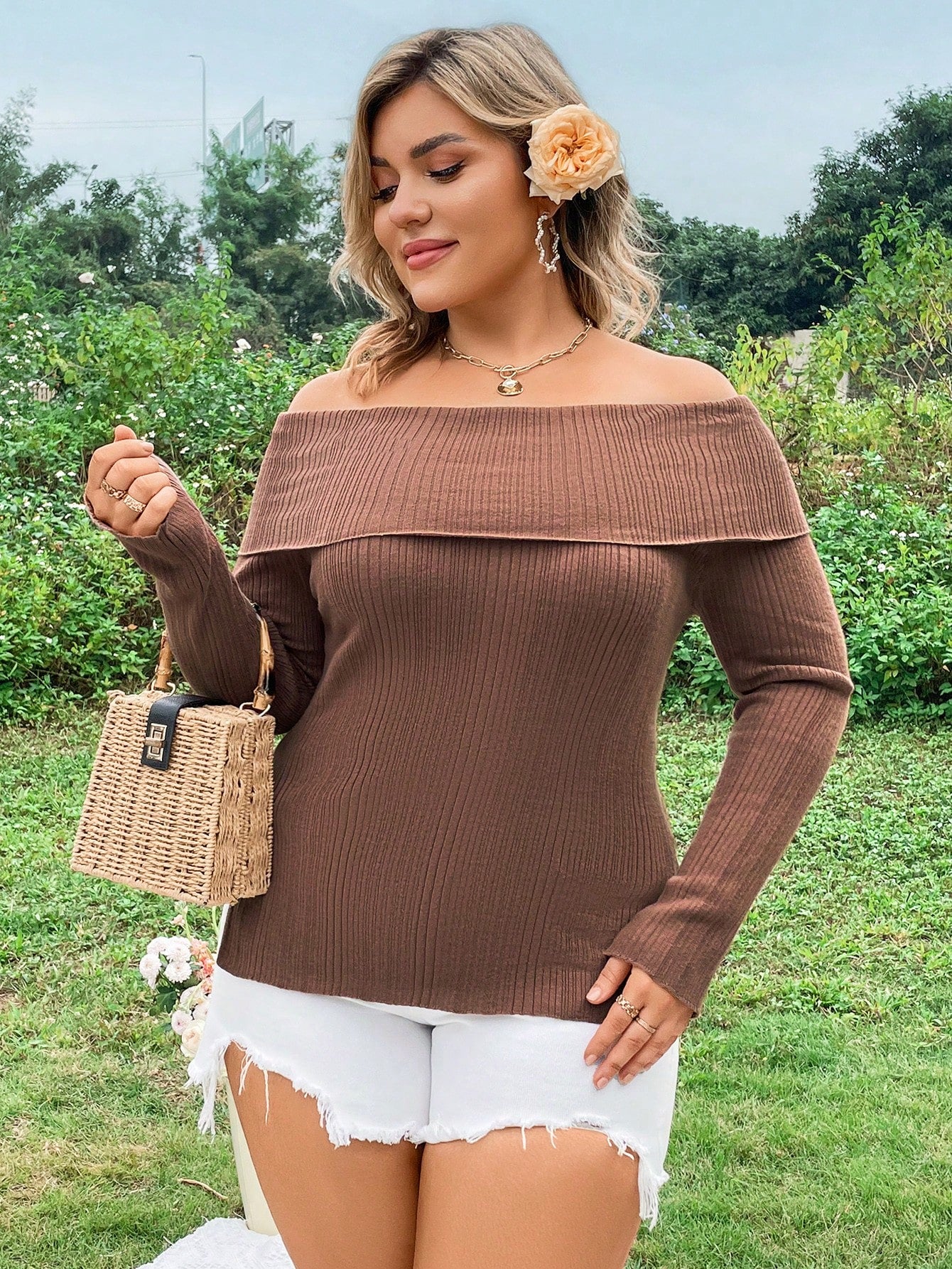 Moteriškas megztinis SilkySet WB0015 (L-3XL)