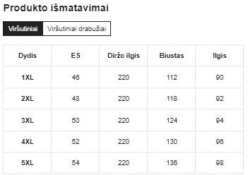 Satino naktinukai ir chalatas (XL-5XL) SilkySet MN0050