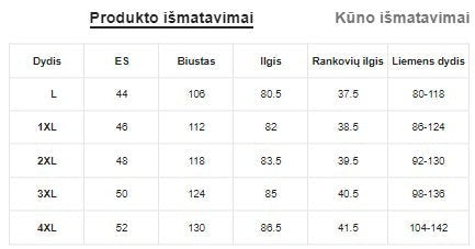 Paplūdimio tunika SilkySet MB0067 (L-4XL)