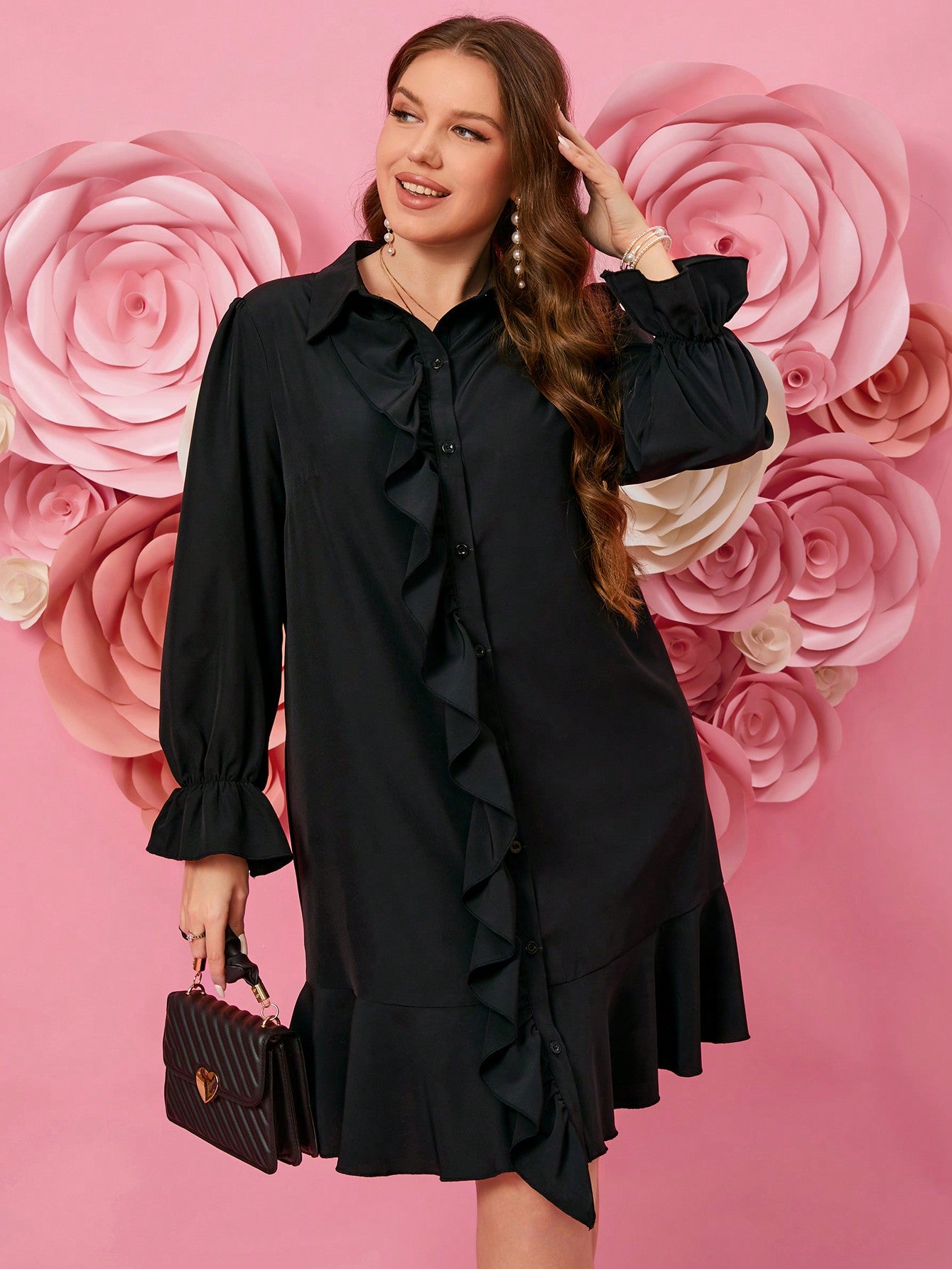 Elegantiška suknelė SilkySet WD0014 (L-4XL)